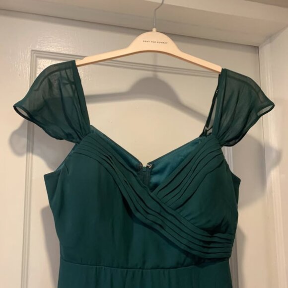 Emerald Green Birdy Grey Bridesmaid Dress - Picture 2 of 3